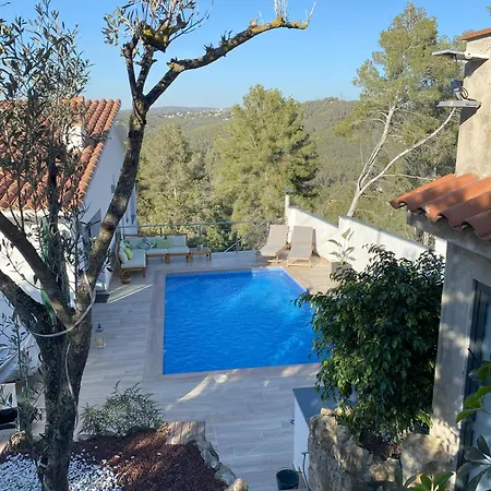 Villa Avril Piscina Privada Y Amplias Terrazas Olivella Buitenkant foto